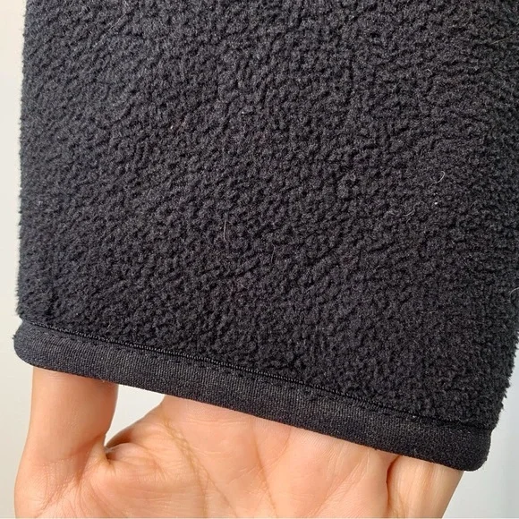 The North Face Polartec Women's Black Full Zip Fleece Hooded Jacket Size Medium - Picture 9 of 15